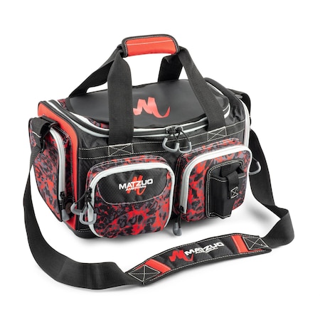Matzuo 3700 Soft Sides Tackle Bag, 3 3700 Boxes, Magnetic Removeable Top MTZ-MTB37